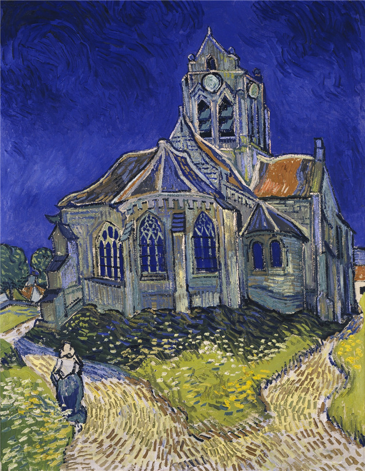 The Church At Auvers Vincent Willem Van Gogh Oil Painting